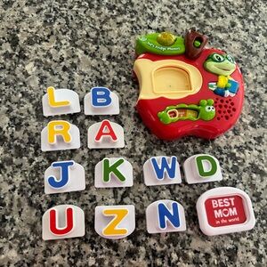 V tech replacement letters Red Alphabet Apple Toy